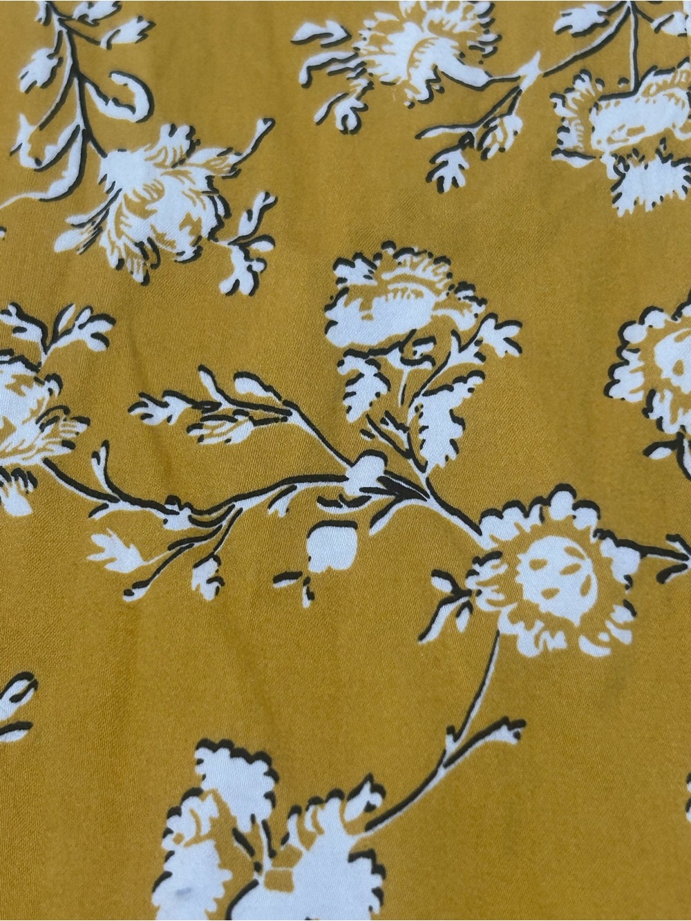 UNTUCKIT Jane Floral Tiered Dress Marigold Yellow Size 12 Romantic Cottagecore - Picture 8 of 14